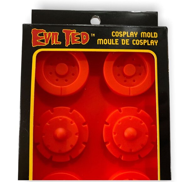 Evil Ted Cosplay Silicone Mold High Tech Bolts Costume Halloween Steampunk - Picture 3 of 4